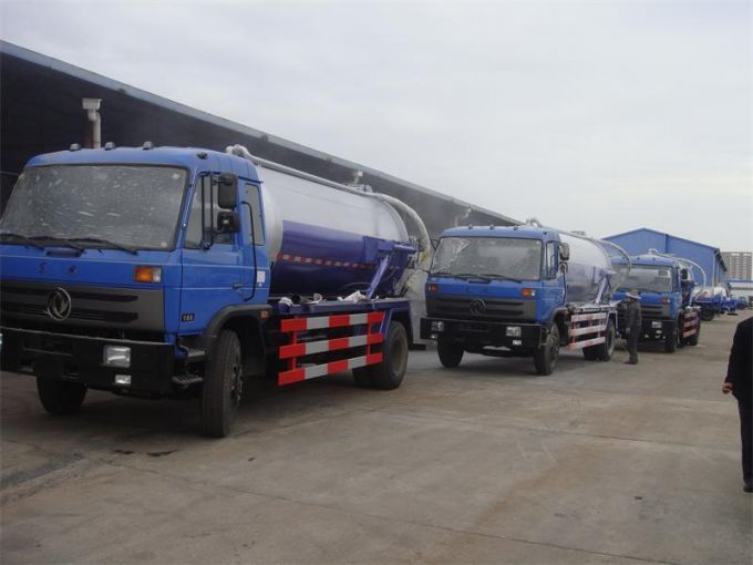 Dongfeng 190HP 10m3 New Sewage Suction Truck (CLW5140GXWT3) 
