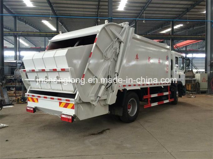 China Euro 3 12 Wheels 6X4 Rubbish Collector Truck (18 cubic meters) Images 1