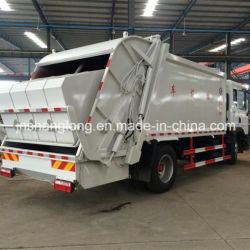 China Euro 3 12 Wheels 6X4 Rubbish Collector Truck (18 cubic meters)