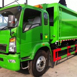 HOWO 4X2 Light Truck 4m3 Garbage Compactor