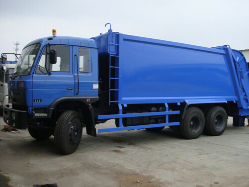 Donfeng 6X4 18m3 EU-3 Compressed Garbage Truck Images 1