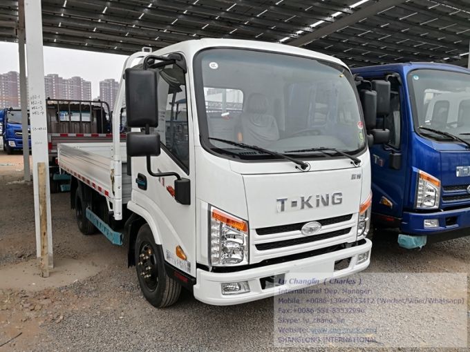 Cargo Truck Flat Truck Light Truck 3 Tons T-King Images 1