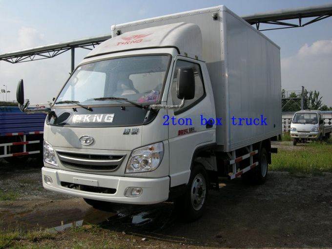 T-King 2 Ton Cargo Box Truck/Van Truck Images 1