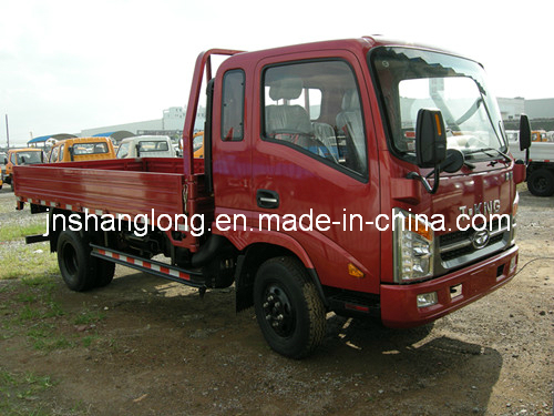 Low Price T-King Diesel Engine3.5 Ton Cargo Truck Images 1
