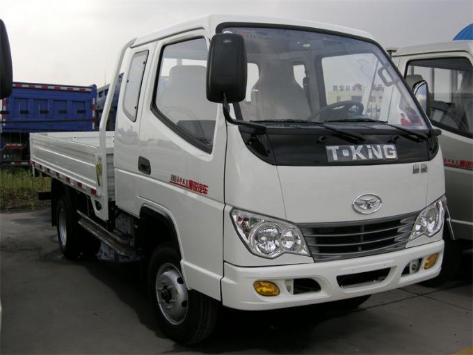 T-Kng 1 Ton Gasoline/ Diesel Small Flatbed Cargo Truck (ZB1022BDAS) Images 1