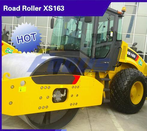 Xs163j Hot Selling Road Roller 16t Single Drum Vibratory Roller Images 1