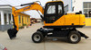 China 7 Tons Wheel Excavator Hot Sale 