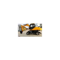 China 7 Tons Wheel Excavator Hot Sale