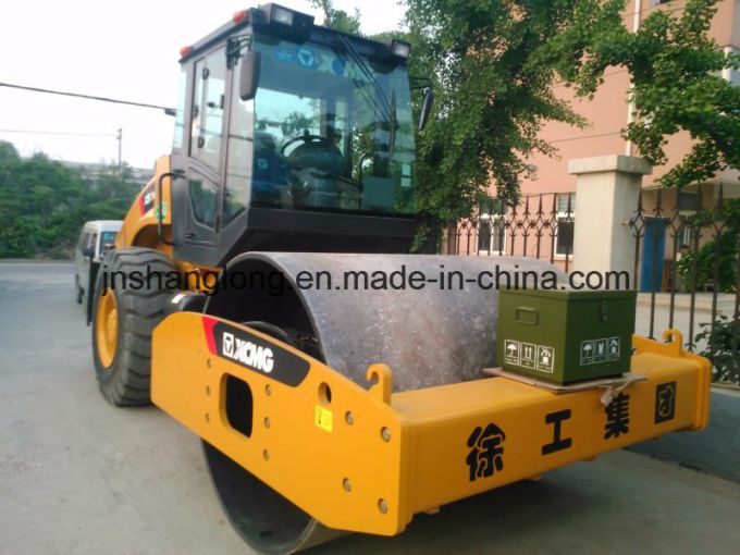 China Single Drum Vibratory 16ton Road Roller (sheep foot) Images 1
