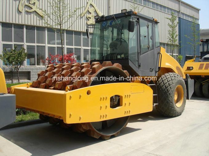 14ton Single Drum Vibratory Sheep Foot Road Roller (Xs143j) 