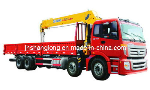 14 Ton Telescoping Boom Truck Mounted Crane Images 1