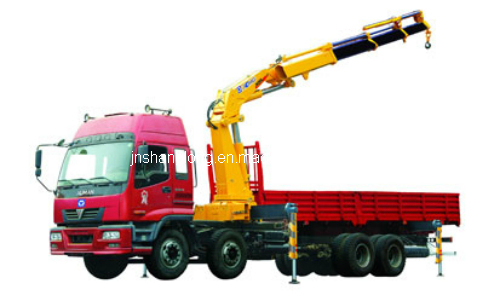 12 Ton Knuckle Boom Truck Mounted Crane 