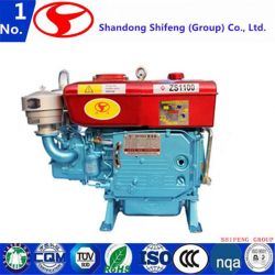 4-Stroke Single Cylinder Marine/Generator/Agricultural/Pump/Mills/Mining Water Cooled Diesel Engine