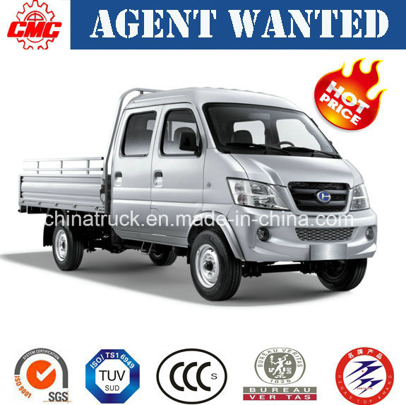 Factory Price Double Cabin Diesel Mini Pick up Light Duty Small Lorry Pick up Cargo Truck 