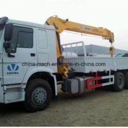 HOWO Crane Truck / Mounted Crane Truck /6*4 with Straight/Foldable Crane