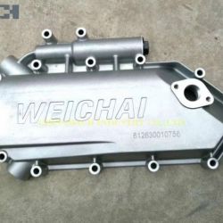 612630010072 Weichai Engine Oil Cooler Cover Assembly for Truck