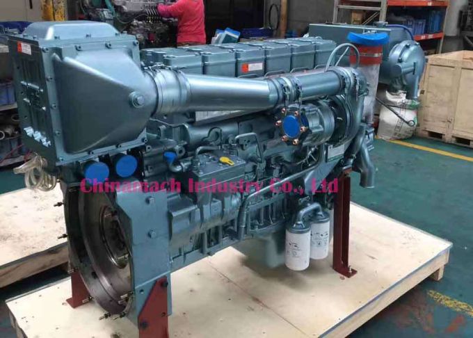257kw-301kw Sinotruk D12 Marine Diesel Engine 