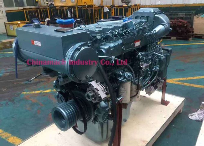 Light Fishing Boat Sinotruk D12.42c Diesel Marine Engine for Philippines 