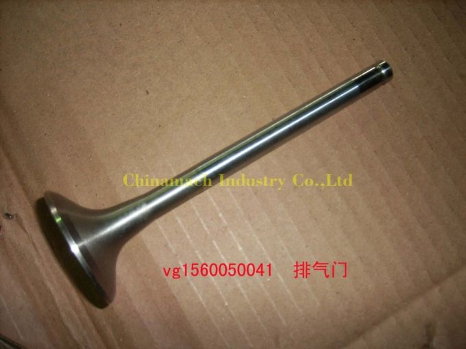 Sinotruk HOWO Truck Spare Parts Vg1560050041 Exhaust Valve 