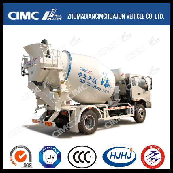 JAC/HOWO/Dongfeng/Liuqi/Hongyan/Shacman/FAW/Auman 4-8cbm 4X2 Cement Mixer Truck 