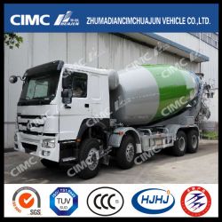 HOWO 8*4 Concrete Mixer Truck with Cimc Huajun Mixer