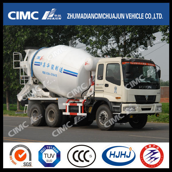 4-20cbm 6*4 Foton Auman Concrete Mixer Truck with Euro2/3/4/5 Emission 