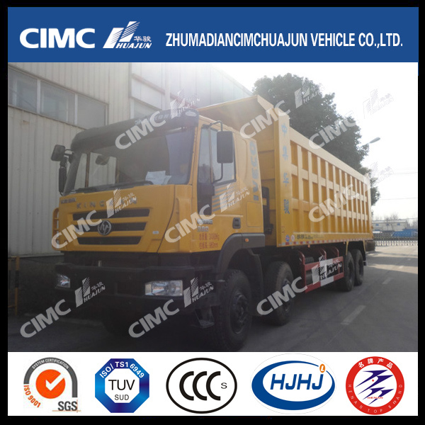 Genlyon-Iveco 8*4 Dump Truck with High Load Capacity Images 1