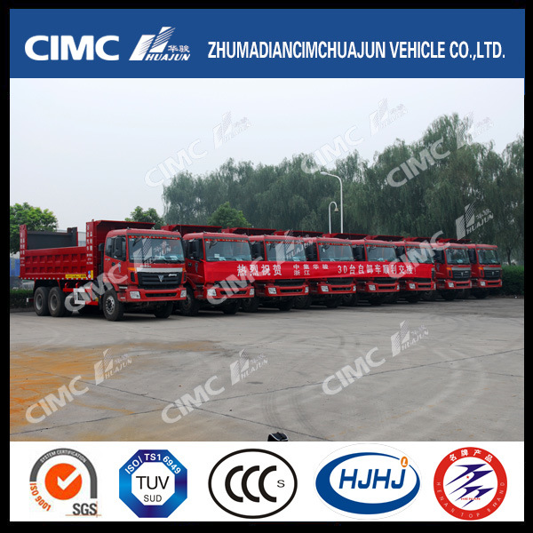 Foton/Auman 6*4 High Tensile Steel Dump Truck/Tipper Delivered in Large Scale Images 1