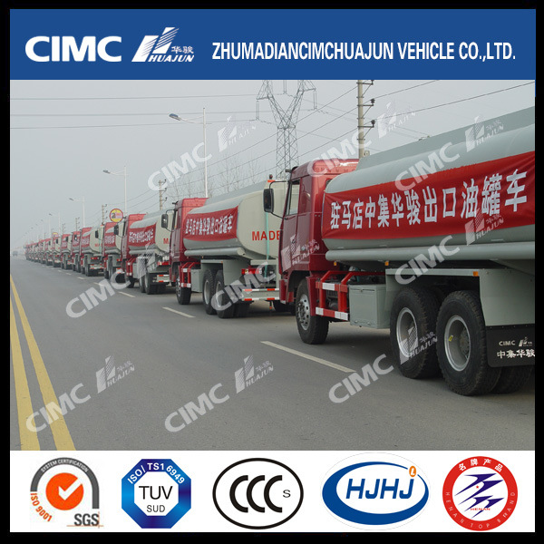 Cimc Huajun Fuel/Oil/Gasoline/Disel Tank Truck Expored in Bulk Quantity 