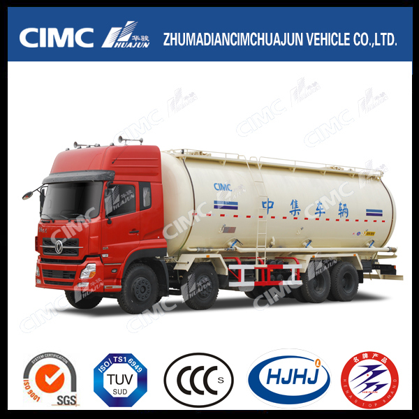 Dongfeng 8*4 Cement Tanker Truck Images 1