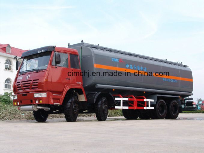 Shacman 8*4 15-25L Fuel Tank Truck Images 1