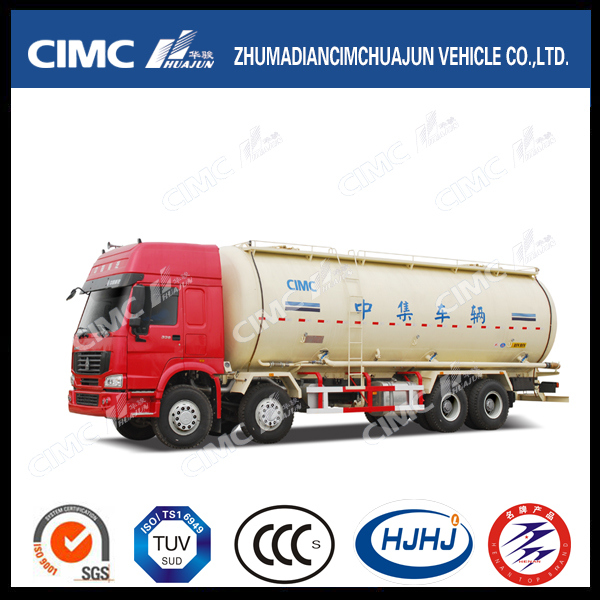 Sinotruck Chassis Bulk Cement Tank Truck Images 1