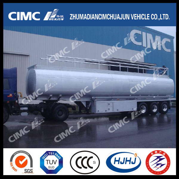 Hot Sale 40-50cbm Aluminium Alloy Fuel Tank Trailer Images 1