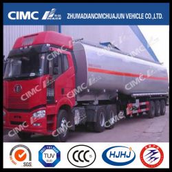 Hot 3alxe Cimc Huajun Aluminium Alloy Fuel/Oil/Gasoline/LPG Tanker