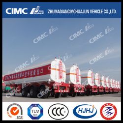 Cimc Huajun 3axle Liquid/Fuel/Oil/Gasoline/LPG Tanker Exported in Large Scale