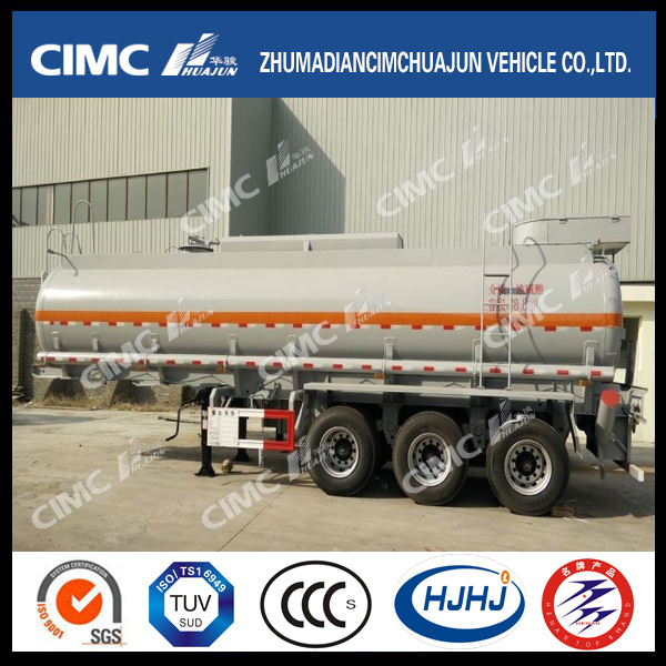 Stainless 18.8m3 Chemical Liquid Tanker Images 1