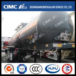 Cimc Huajun Carbon Steel 18.5cbm Acid Liquid Tanker