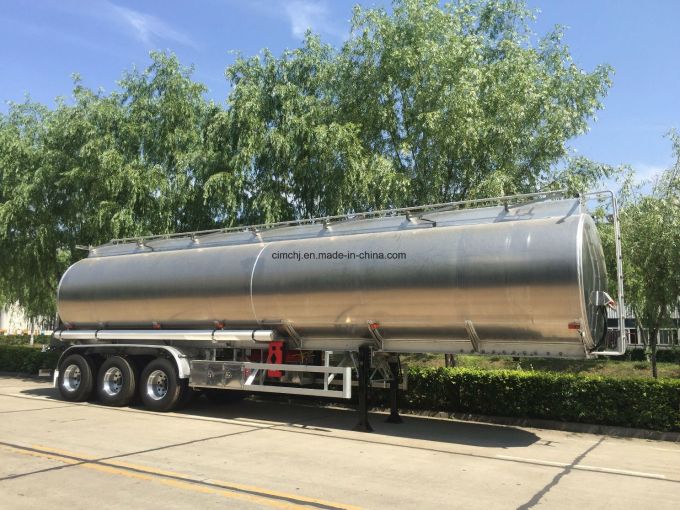 Cimc Huajun High Quality 48L Aluminium Alloy Fuel/Petrol/LPG Tanker in Thailand 