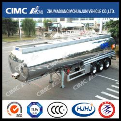 Hot Sale Cimc Huajun 3axle Fuel/Oil/LPG Aluminium Alloy Tanker