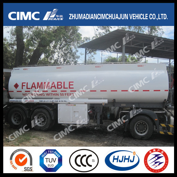 Cimc Huajun Fuel/Gasoline/Oil/LPG/Diesel Tanker in Philippines 