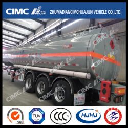 Cimc Huajun 3axle 45000 Liters Gasoline Tanker