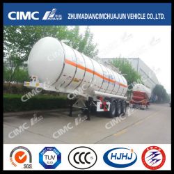 50 Cbm Cimc Huajun Oil Tanker with Heating Pipe/Channel