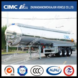Cimc Huajun Aluminium Fuel Tanker with Mirror Surface