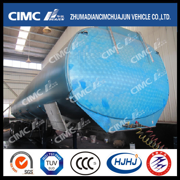 Cimc Huajun 3axle 30cbm Aluminium Alloy Tanker Images 1