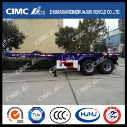 Cimc Huajun 30FT 2axle Skeletal Semi Trailer