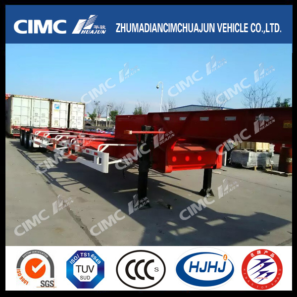 Cimc Hj Ultra-Long Big-Gooseneck Skeleton Semi Trailer (for household appliance) 