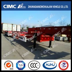 Cimc Hj Ultra-Long Big-Gooseneck Skeleton Semi Trailer (for household appliance)