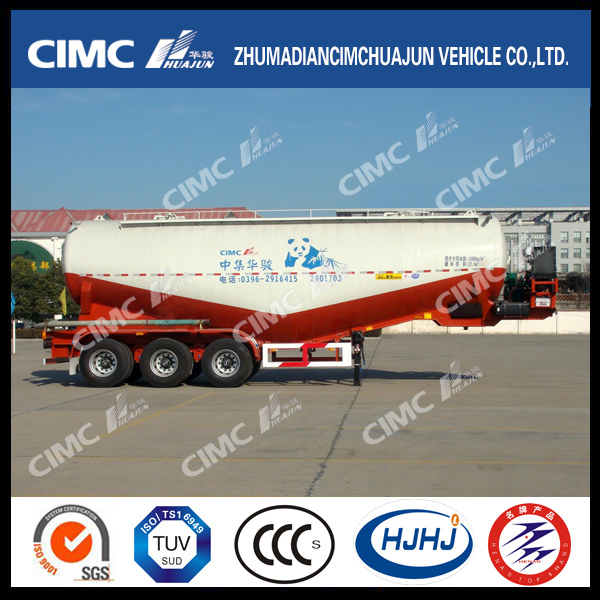 3axle 38cbm Cimc Huajun Cement Tanker with Competitive Price 