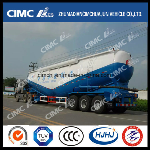 Cimc Hj Double-Cone Type Cement Tank Trailer 