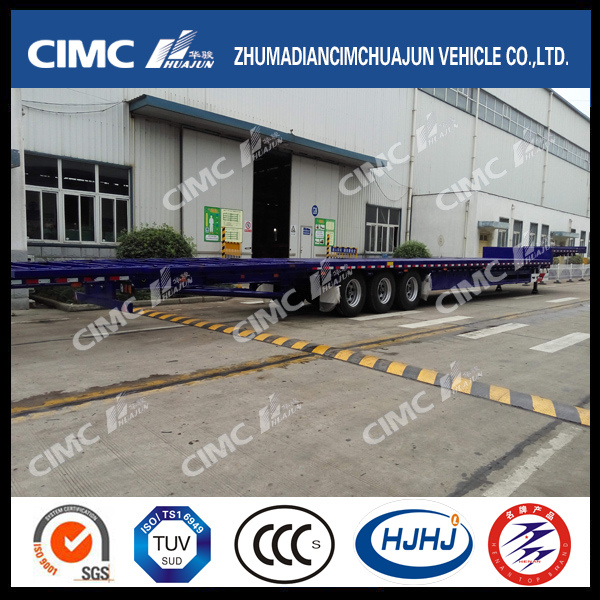 Extended Platform (17-25m) 3axle Lowbed Semi-Trailer 